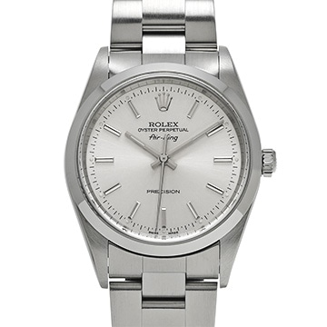 ロレックス エアキング 14000 シルバー メンズ 時計 【中古】【wristwatch】
