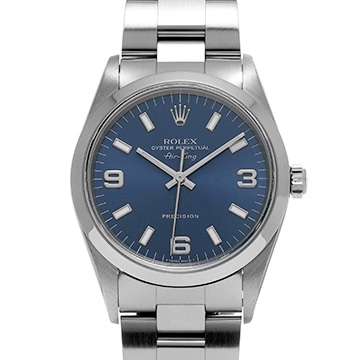 ロレックス エアキング 14000 ブルー メンズ 時計 【中古】【wristwatch】
