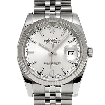 ロレックス デイトジャスト 116234 シルバー メンズ 時計 【中古】【wristwatch】