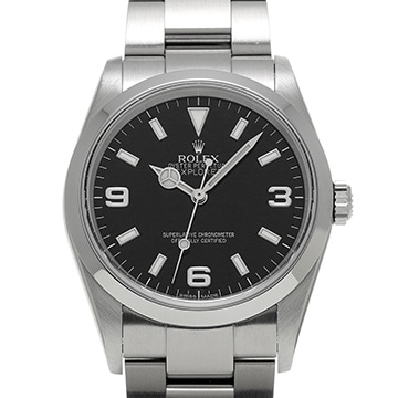 ロレックス エクスプローラー 114270 ブラック メンズ 時計 【中古】【wristwatch】