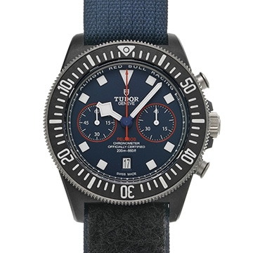 チューダー / チュードル ぺラゴス FXD クロノ 25807KN ブルー メンズ 時計 【中古】【wristwatch】