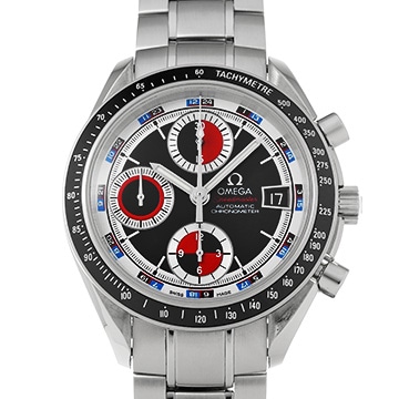 オメガ スピードマスター デイト 3210.52 ブラック/レッド メンズ 時計 【中古】【wristwatch】