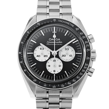 オメガ スピードマスター ムーンウォッチ プロフェッショナル コーアクシャル マスタークロノメーター クロノグラフ 310.30.42.50.01.004 ブラック/ホワイト メンズ 時計 【中古】【wristwatch】