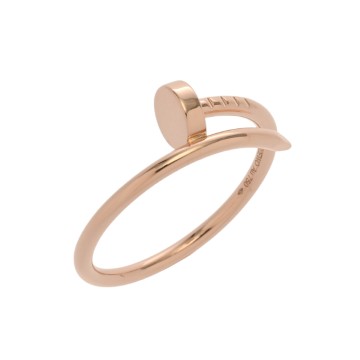 カルティエ ジュストアンクルリング SM #57 ピンク K18ピンクゴールド PG レディース ジュエリー 【中古】【jewelry】
