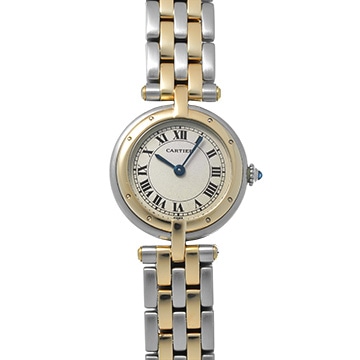 カルティエ パンテール ヴァンドーム SM W25030B6 アイボリー ユニセックス 時計 【中古】【wristwatch】