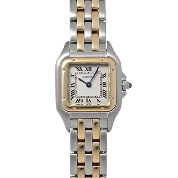 カルティエ パンテール SM W25029B6 シルバー レディース 時計 【中古】【wristwatch】
