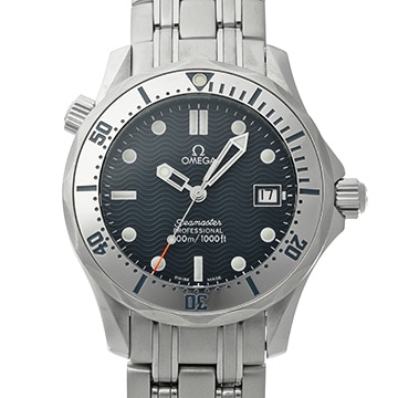 オメガ シーマスター 300 ミッドサイズ 2562.80 ブルー ユニセックス 時計 【中古】【wristwatch】