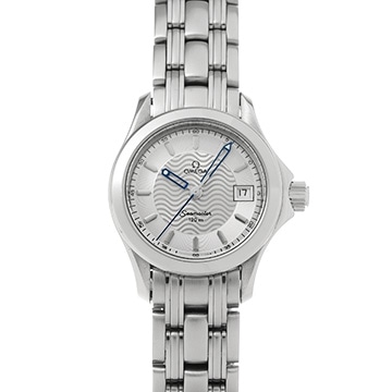 オメガ シーマスター 120 クォーツ 2581.31 シルバー レディース 時計 【中古】【wristwatch】