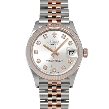 ロレックス デイトジャスト 31 278271G シルバー/ダイヤモンド レディース 時計 【新品】【wristwatch】