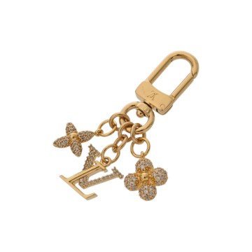 ルイ ヴィトン マイクロチャーム LV アイコニック ゴールド M01566 メタル/ストラス ユニセックス 【中古】【other】