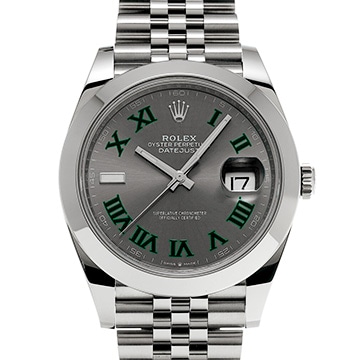 ロレックス デイトジャスト 41 126300 スレートグレー メンズ 時計 【中古】【wristwatch】