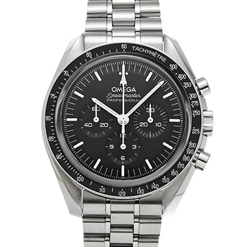 オメガ スピードマスター ムーンウォッチ プロフェッショナル コーアクシャル マスタークロノメーター 310.30.42.50.01.002 ブラック メンズ 時計 【中古】【wristwatch】