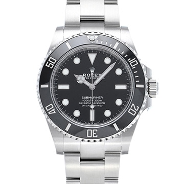 ロレックス サブマリーナ 124060 ブラック メンズ 時計 【中古】【wristwatch】