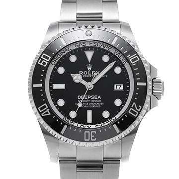 ロレックス ディープシー 136660 ブラック メンズ 時計 【中古】【wristwatch】