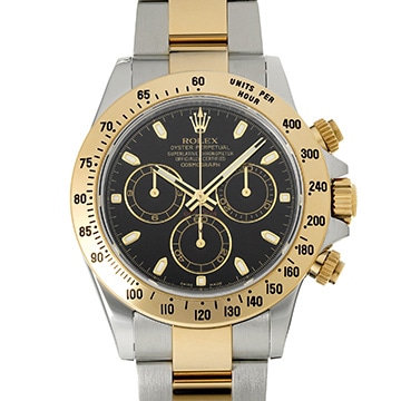 ロレックス コスモグラフ デイトナ 116523 ブラック メンズ 時計 【中古】【wristwatch】