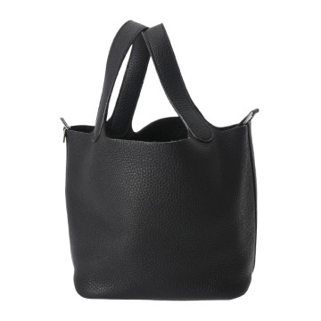 エルメス ピコタンロック PM ブラック トリヨンクレマンス レディース バッグ 【中古】【bag】
