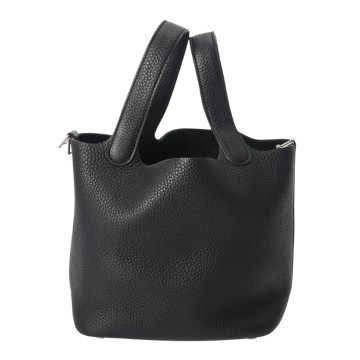 エルメス ピコタンロック PM ブラック トリヨンクレマンス レディース バッグ 【中古】【bag】
