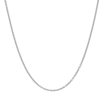 ティファニー チェーン ネックレス シルバー K18ホワイトゴールド WG レディース ジュエリー 【中古】【jewelry】