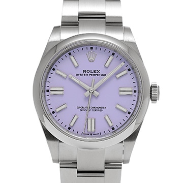 ロレックス オイスターパーペチュアル 41 134300 ラベンダー メンズ 時計 【中古】【wristwatch】