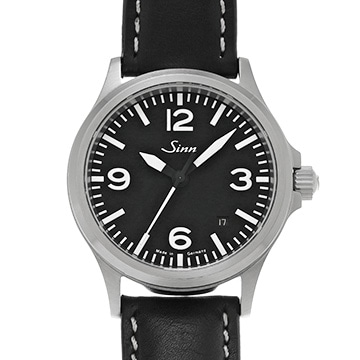 ジン 556.A 556.A ブラック メンズ 時計 【中古】【wristwatch】