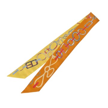 エルメス ツイリー DO RE BOUCLES  マルチカラー シルク レディース 【新品】【other】