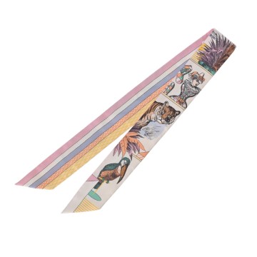 エルメス ツイリー GRAND THEATRE NOUVEAU マルチカラー 063761S シルク100％ レディース 【新品】【other】