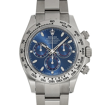 ロレックス コスモグラフ デイトナ 116509 ブライトブルー メンズ 時計 【中古】【wristwatch】