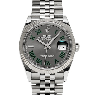 ロレックス デイトジャスト 36 126234 スレート メンズ 時計 【中古】【wristwatch】