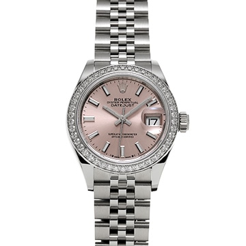 ロレックス レディ デイトジャスト 28 279384RBR ピンク レディース 時計 【新品】【wristwatch】