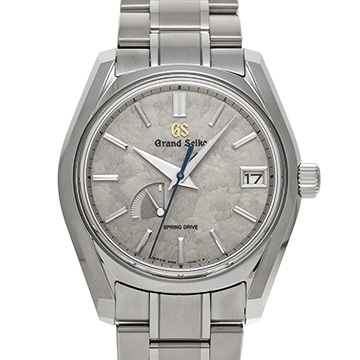 グランドセイコー ヘリテージコレクション スプリングドライブ SBGA445 ライトグレー メンズ 時計 【新品】【wristwatch】