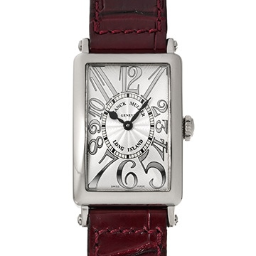 フランクミュラー ロングアイランド レリーフ 902QZRELIEF OG シルバー レディース 時計 【中古】【wristwatch】