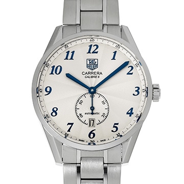 タグ ホイヤー カレラ ヘリテージ キャリバー6 WAS2111.BA0732 シルバー メンズ 時計 【中古】【wristwatch】