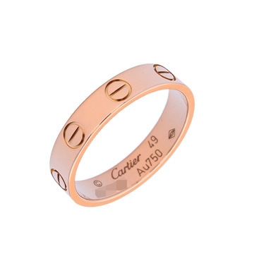 カルティエ ミニラブリング #49 ゴールド CRB4085249 K18イエローゴールド YG レディース ジュエリー 【中古】【jewelry】