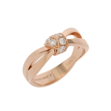ショーメ リアン セデュクシオンリング ピンク K18ピンクゴールド PG レディース ジュエリー 【中古】【jewelry】