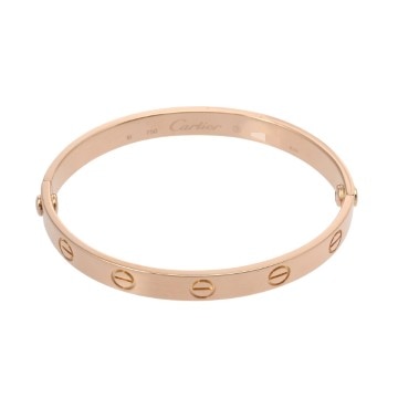 カルティエ ラブブレスレット #16 旧型 ゴールド K18ピンクゴールド PG レディース ジュエリー 【中古】【jewelry】