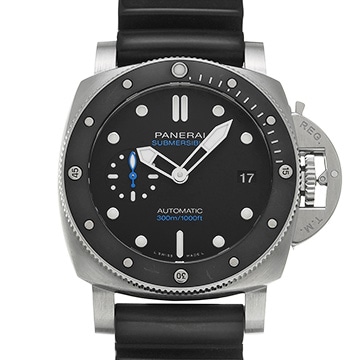 パネライ サブマーシブル PAM00683 ブラック メンズ 時計 【中古】【wristwatch】