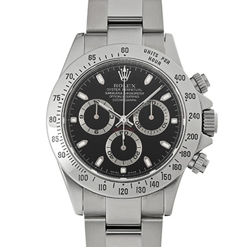 ロレックス コスモグラフ デイトナ 116520 ブラック メンズ 時計 【中古】【wristwatch】