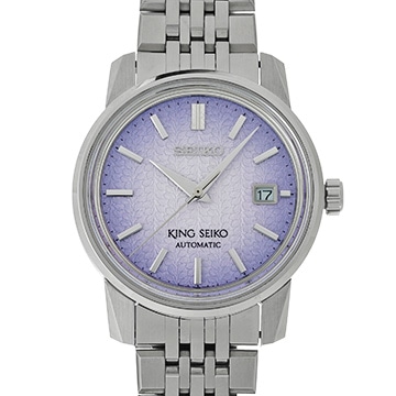 セイコー キングセイコー SDKA015 パープル メンズ 時計 【中古】【wristwatch】