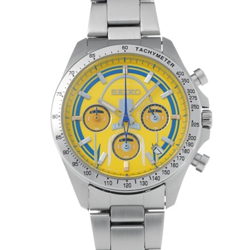 セイコー ドクターイエロー 8T63-04L0 イエロー メンズ 時計 【中古】【wristwatch】