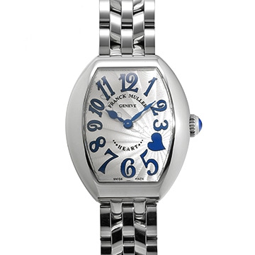 フランクミュラー ハートトゥハート 5002SQZC4HBLEU AC シルバー レディース 時計 【中古】【wristwatch】