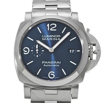 パネライ ルミノールマリーナ スペッキオブルー PAM01316 ブルー メンズ 時計 【中古】【wristwatch】