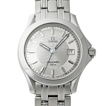 オメガ シーマスター 120 クォーツ 2511.31 シルバー メンズ 時計 【中古】【wristwatch】