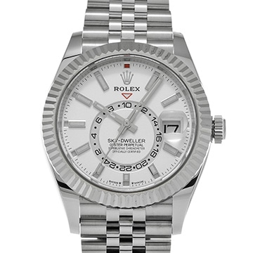 ロレックス スカイドゥエラー 336934 ホワイト メンズ 時計 【中古】【wristwatch】