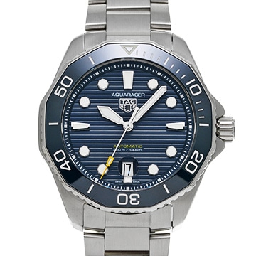 タグ ホイヤー アクアレーサー プロフェッショナル 300 キャリバー 5 WBP201B.BA0632 ブルー メンズ 時計 【中古】【wristwatch】