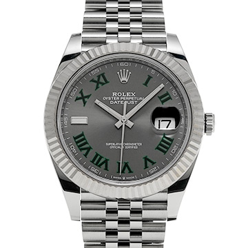 ロレックス デイトジャスト 41 126334 スレート メンズ 時計 【中古】【wristwatch】