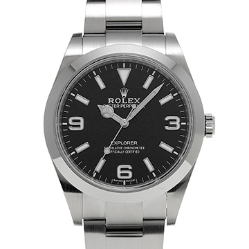 ロレックス エクスプローラー 214270 ブラック メンズ 時計 【中古】【wristwatch】