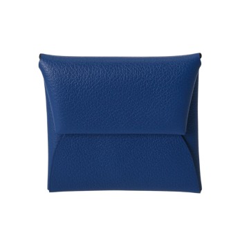 エルメス バスティア ブルーフランス エバーカラー レディース 財布 【中古】【purse】