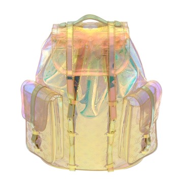 ルイ ヴィトン LOUIS VUITTON モノグラムプリズム　クリストファーGM オーロラ M44766 PVC レディース バッグ 【中古】【bag】