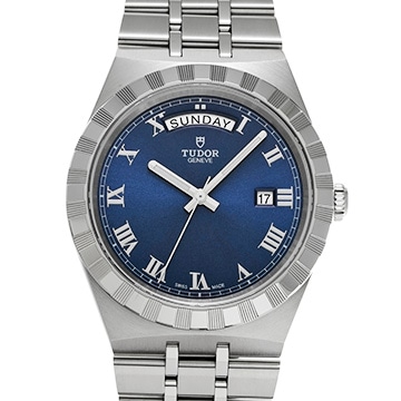 チューダー / チュードル ロイヤル 28600 ブルー/ダイヤモンド メンズ 時計 【中古】【wristwatch】