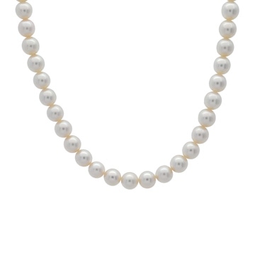 ミキモト パールネックレス  シルバー K14ホワイトゴールド WG レディース ジュエリー 【中古】【jewelry】